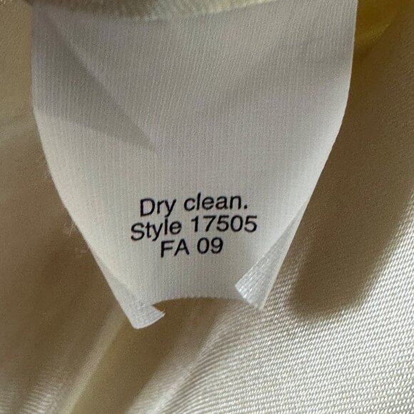 J.Crew Wool-Blend Ivory Double-Breasted Peacoat With Front Pockets - Picture 7 of 8